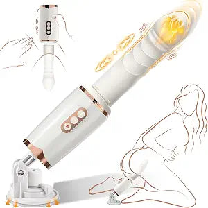 Heating Vibrating Dildo